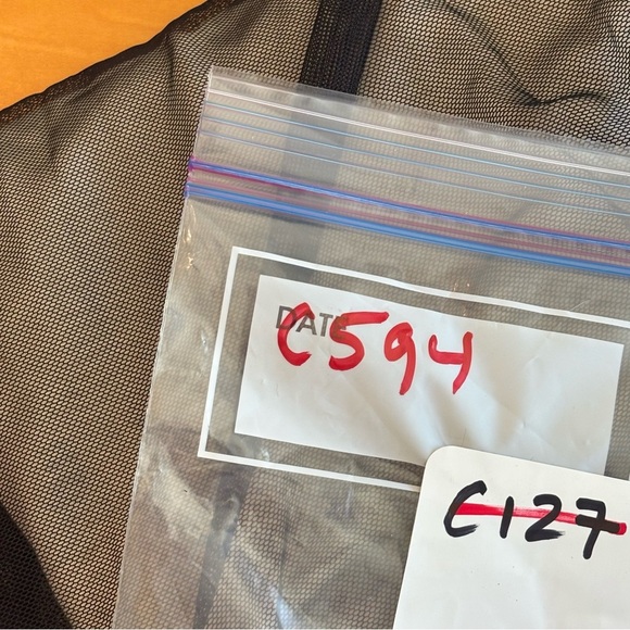 Boston Proper M Black Sheer Ruffle Cap Sleeve Coquette Evening Top - Picture 9 of 9